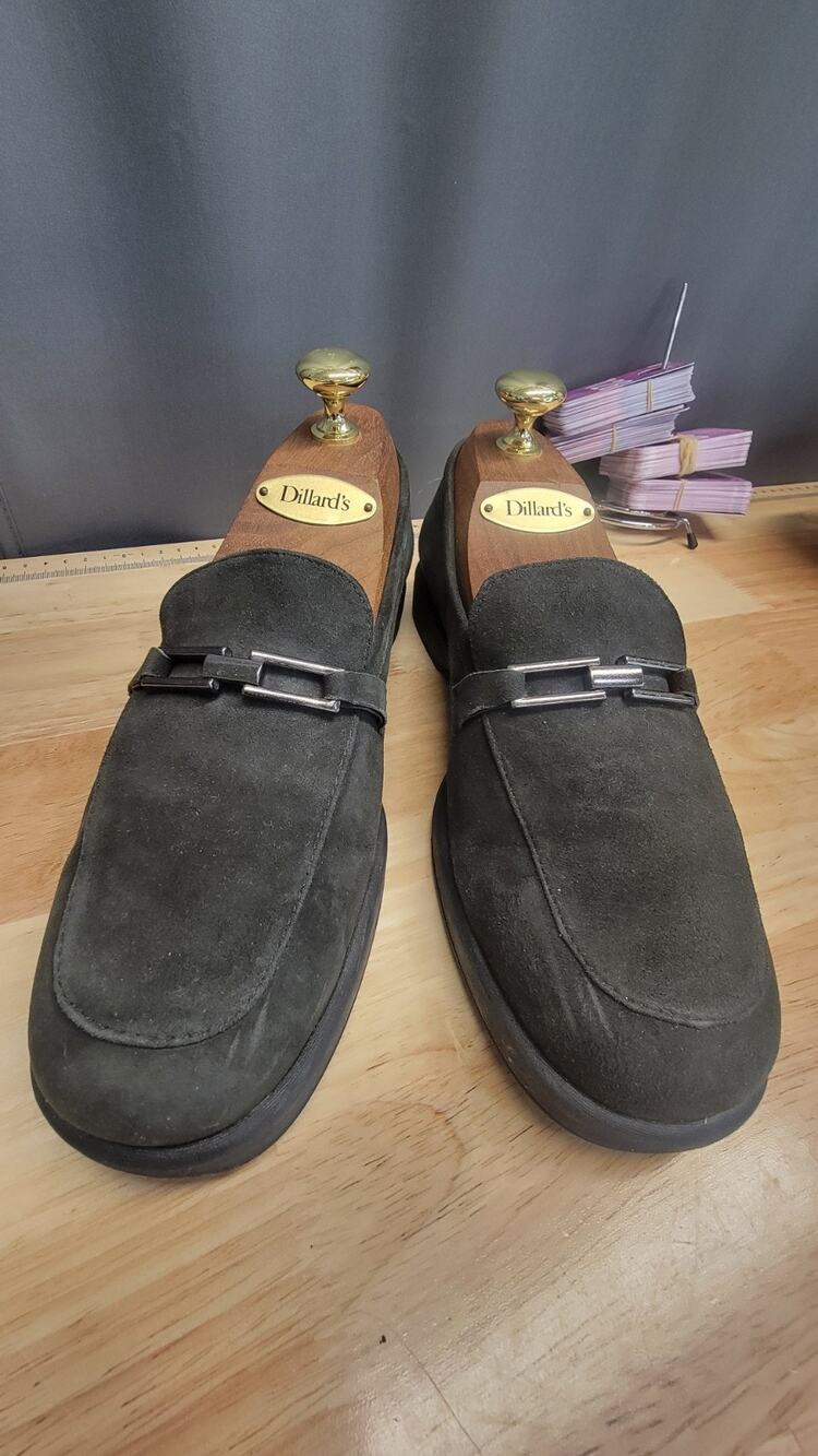 Easy Spirit SPA Slip-On Loafers Women's, Size 8B, Dark Gray, Style: Bowman